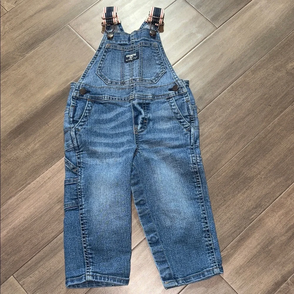 Osh Kosh B’gosh youth overalls SZ 18M